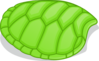 Green Turtle Shell Clip Art